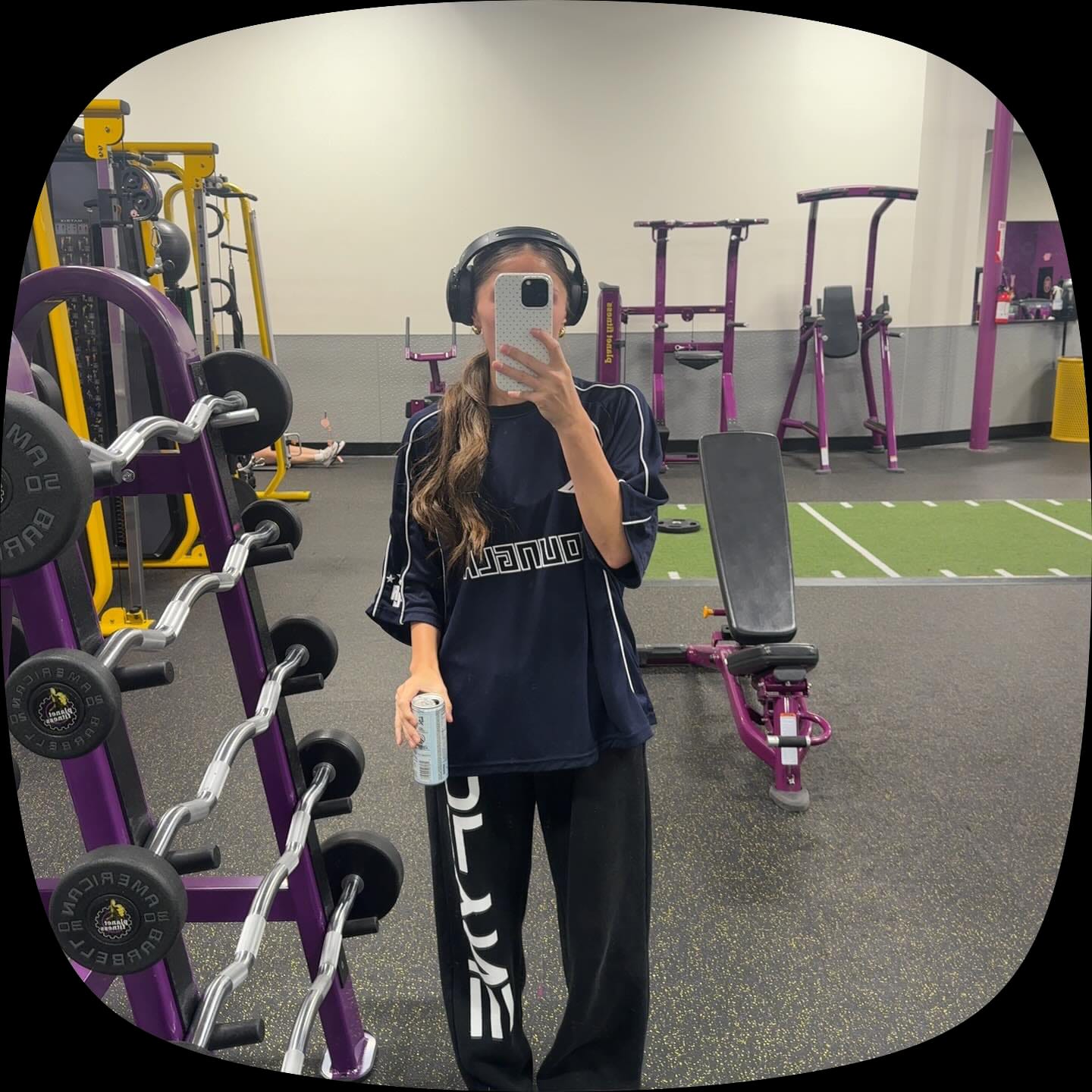 Customer photo review of W4329 Oversized Soccer Jersey