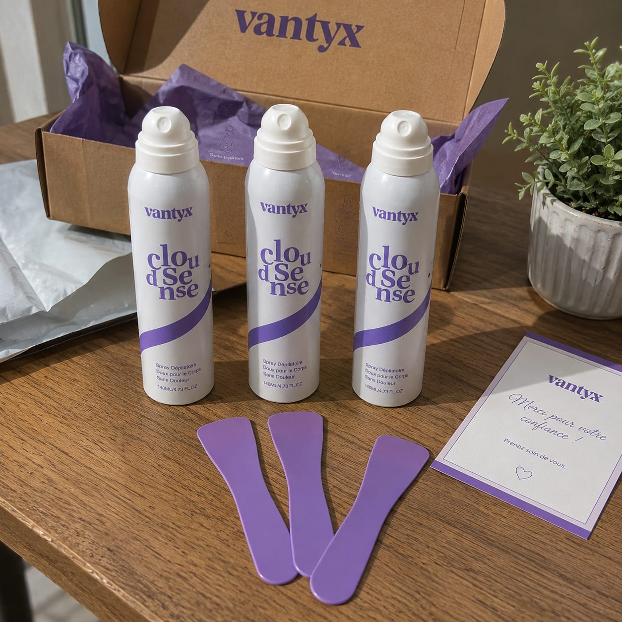 Customer photo review of Spray Dépilatoire 3 Minutes