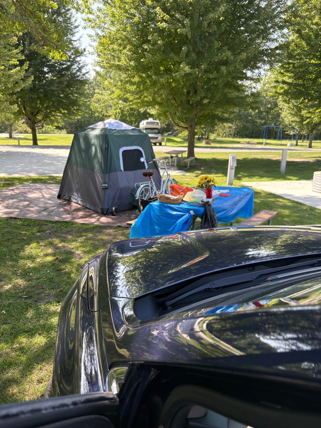 Customer photo review of 2-Step Cabin Tent