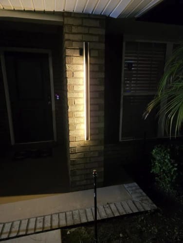 Customer photo review of WallGuard - External Waterproof LED Light