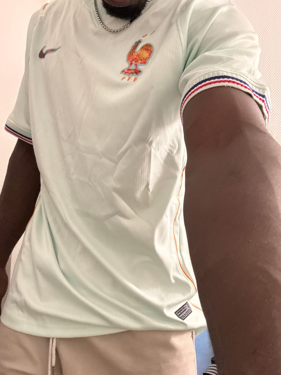 Customer photo review of MAILLOT PORTUGAL EXTERIEUR COUPE DU MONDE 2026