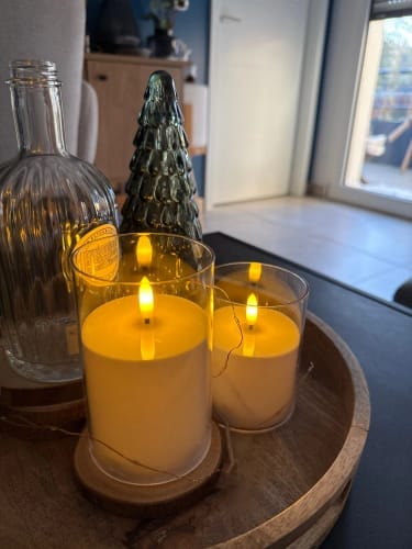 Customer photo review of LumiCandle Remote-Controlled Flameless Candle