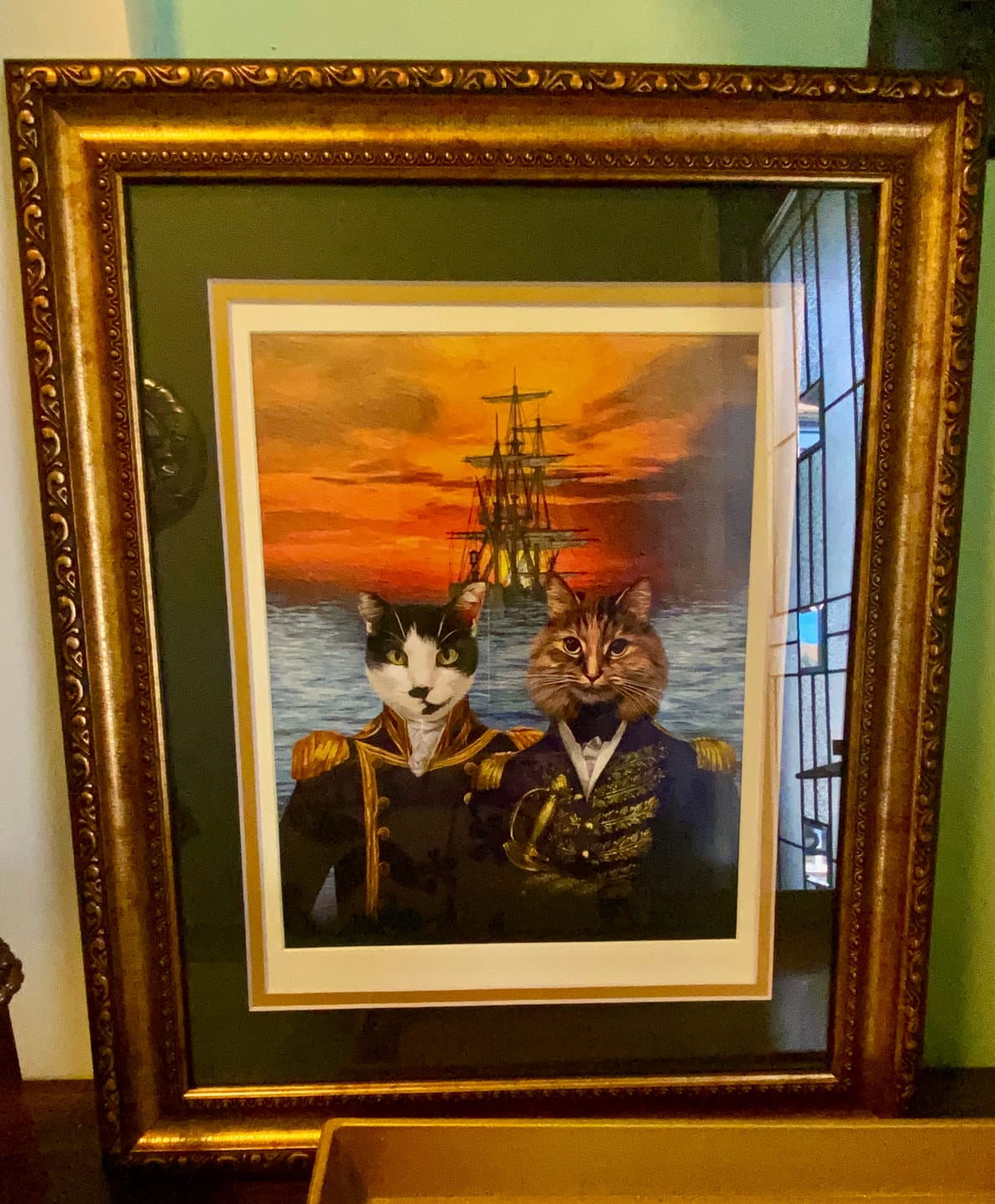 Customer photo review of The Explorers: Personalized 2 Pet Poster