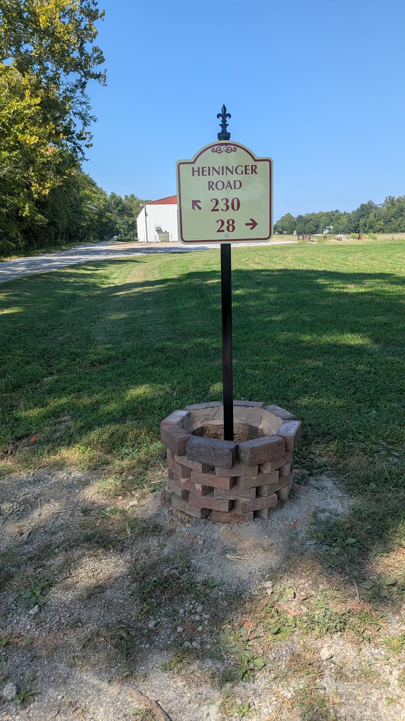 Customer photo review of True 2x2 Fleur-De-Lis Cast Iron Post Cap