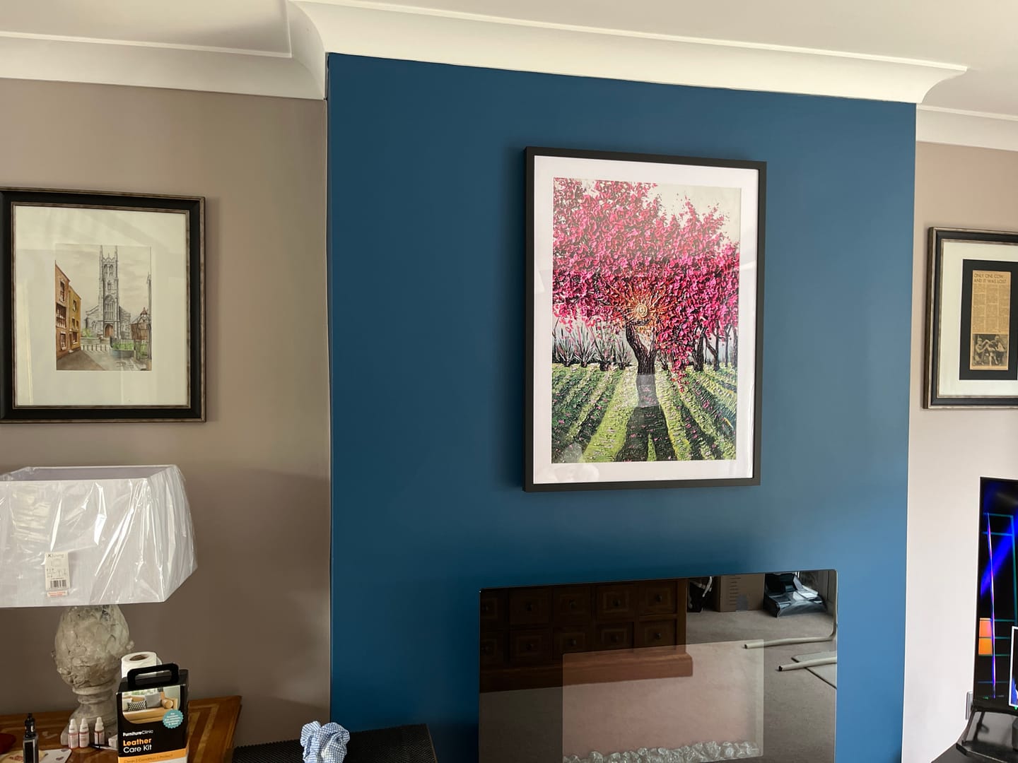 Customer photo review of Magnificence Framed Art Print