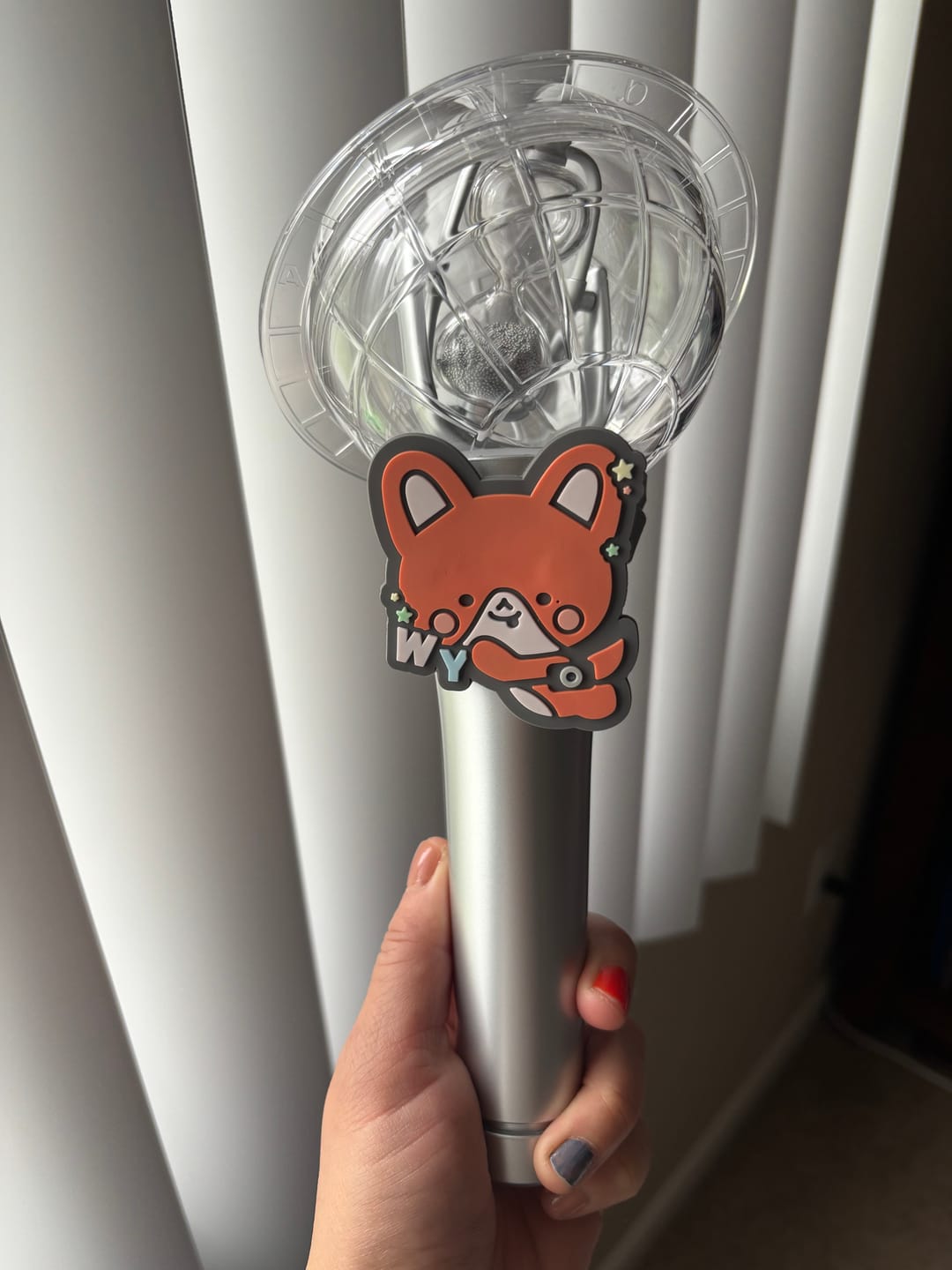 Customer photo review of ATEEZ - ATINY'S VOYAGE : TINY MYSTERY 2026 ATEEZ FANMEETING OFFICIAL MD LIGHT STICK DECO SET