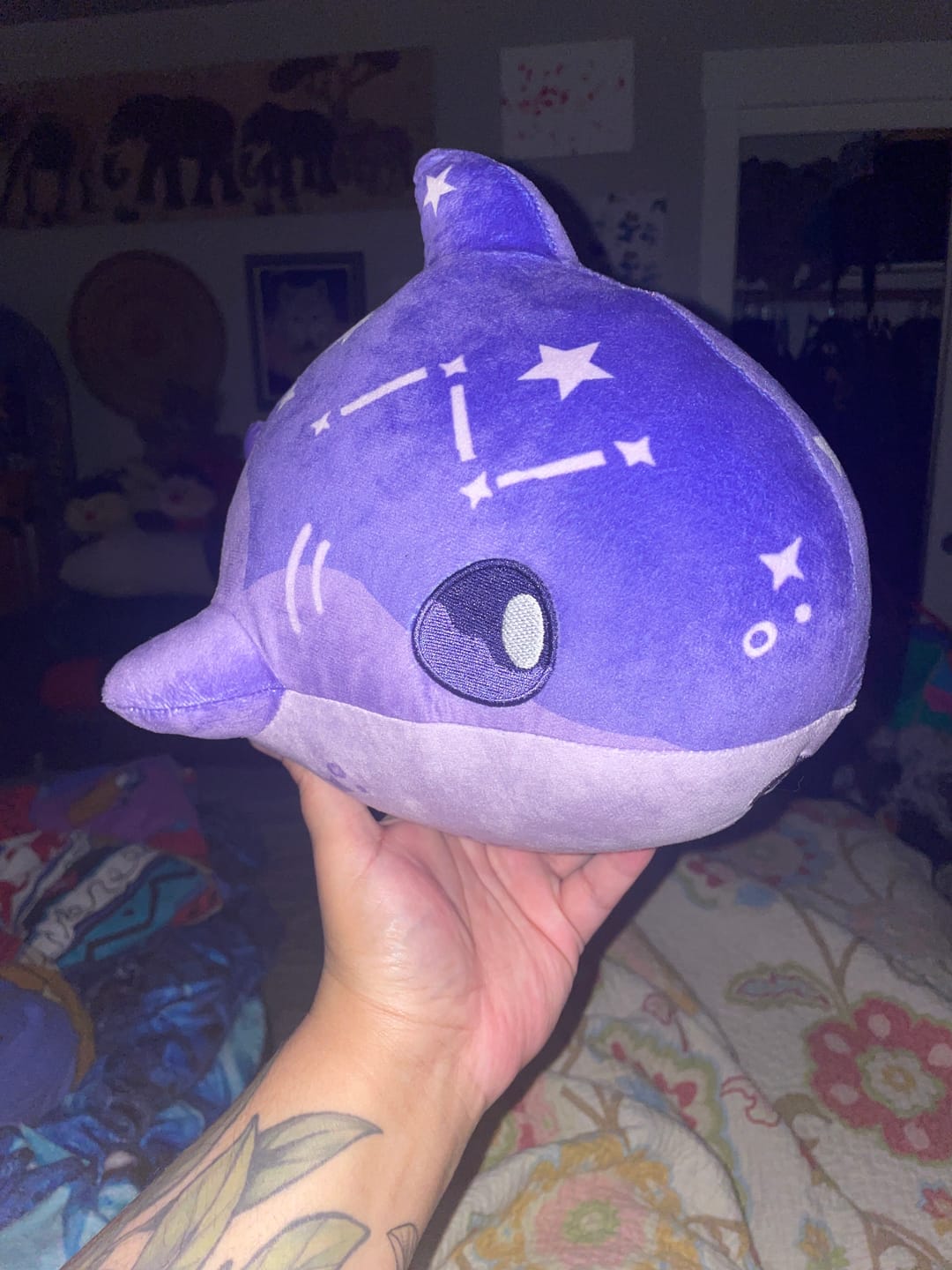 Customer photo review of Starry Chark Plushie - PREORDER!