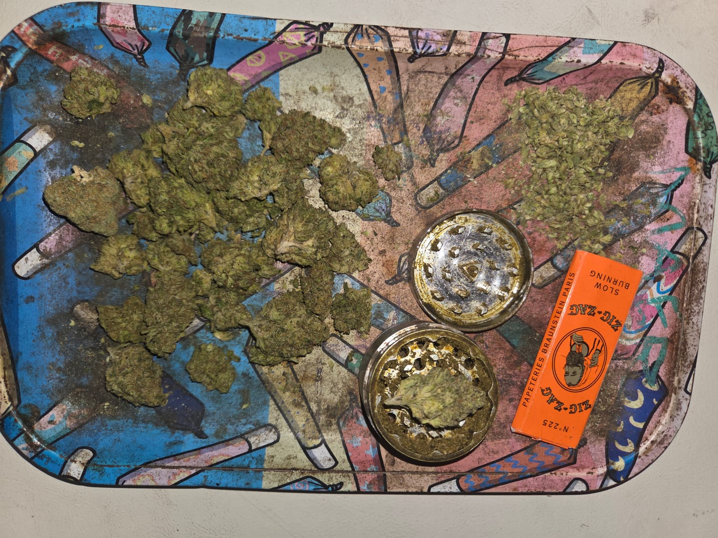 Customer photo review of Blue Sharpiez THCA Flower