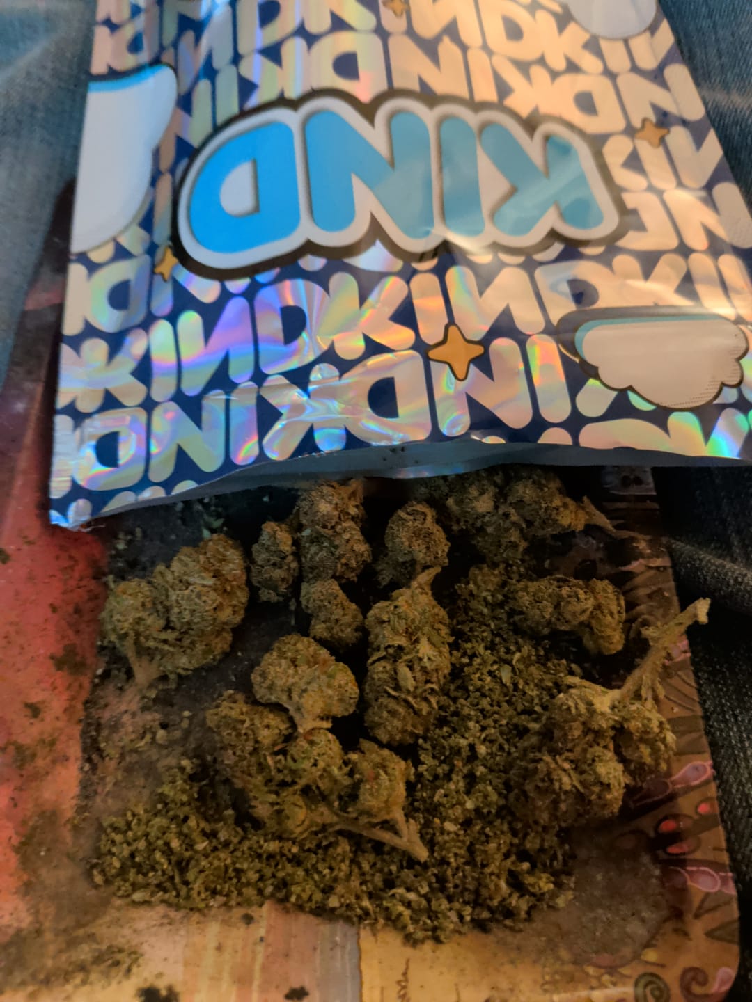 Customer photo review of Raspberry Kush - 28 Grams - Indica