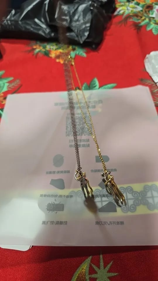 Customer photo review of The Forever Hug Necklace™