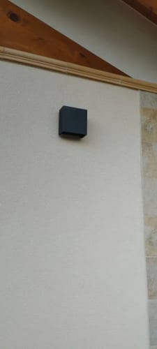 Customer photo review of LED Outdoor Wall Light Motion Sensor IP65 Up Down Sconce