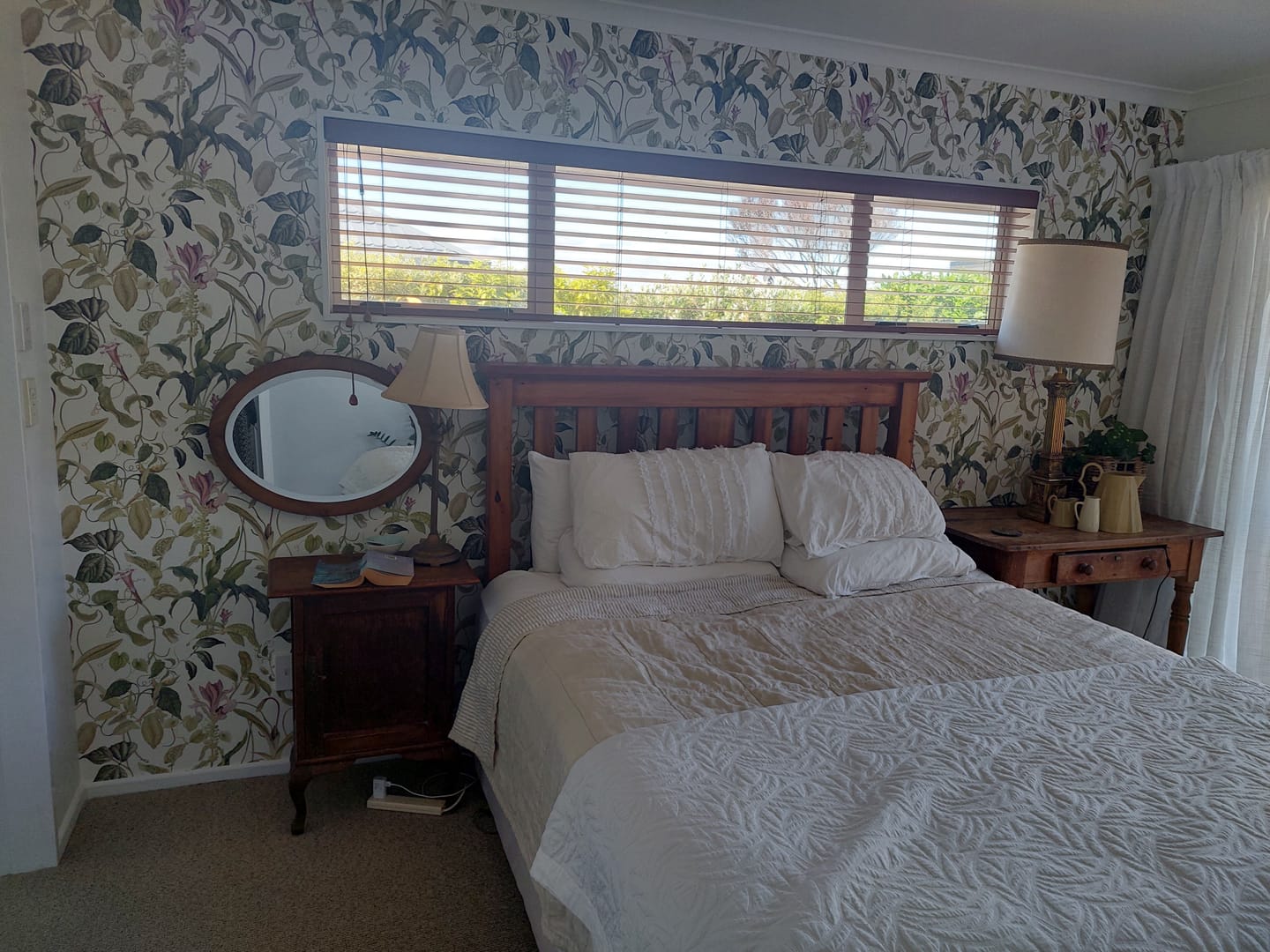Customer photo review of Adilah Wallpaper - White
