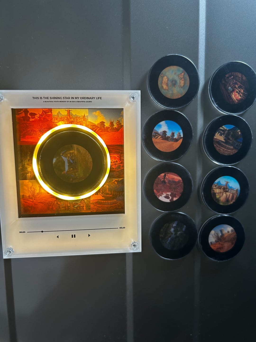 Customer photo review of RealmTunes™ Music Magnet