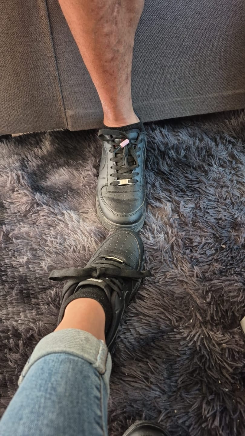 Customer photo review of Tenis 270 Negro Total