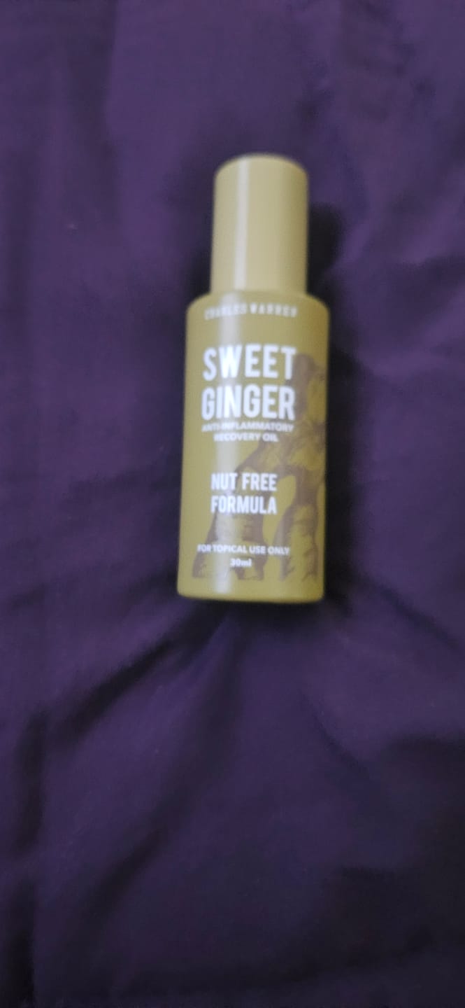 Customer photo review of [Nut-Free] Sweet Ginger Dry Oil for Sensitive Skin