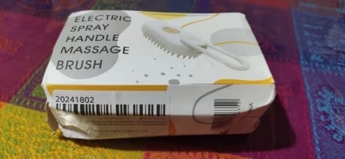 Customer photo review of Zovelta VaporBrush - Cepilla, masajea e hidrata