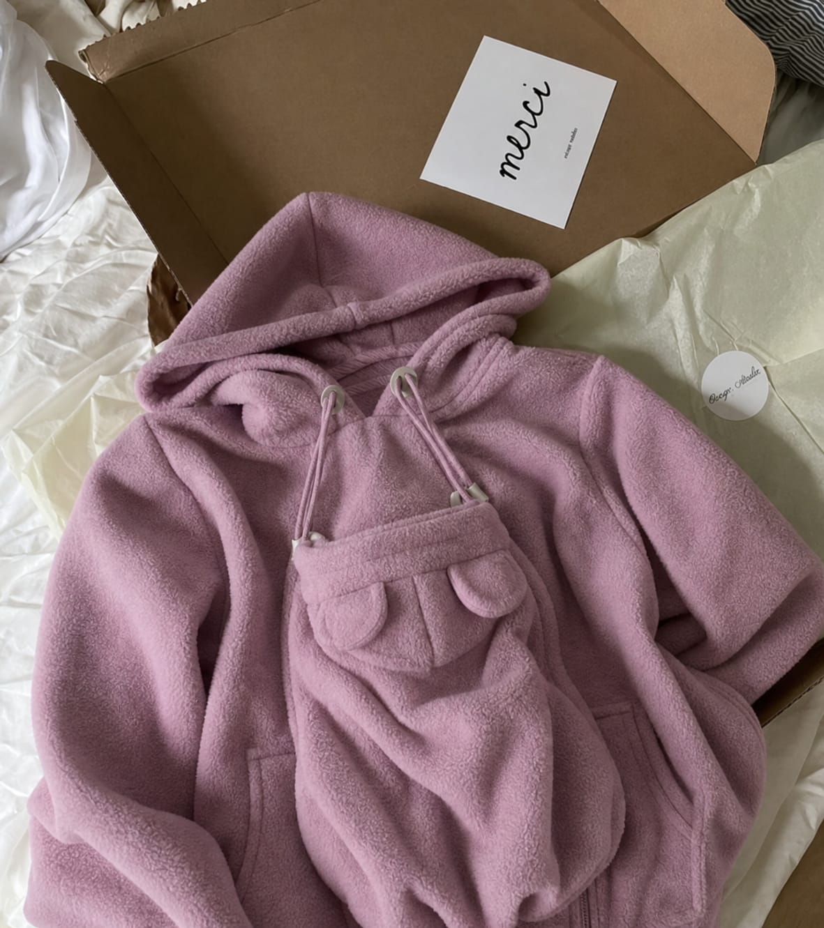 Customer photo review of Suéter maternal