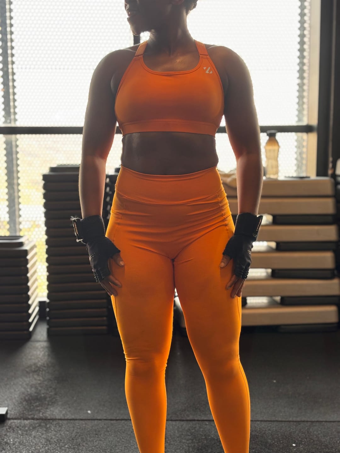 Customer photo review of High Impact Full Support Sports Bra