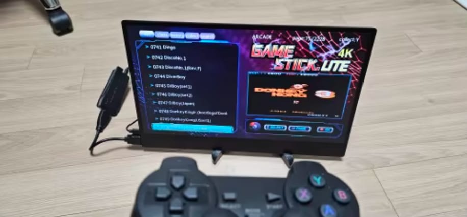 Customer photo review of Consola Retro con 20.000 Juegos Clásicos