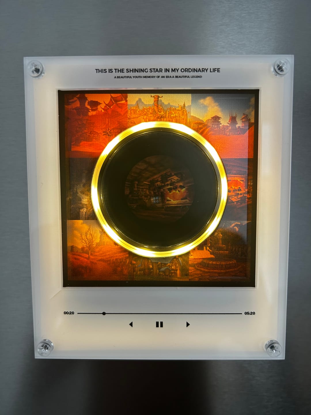 Customer photo review of RealmTunes™ Music Magnet