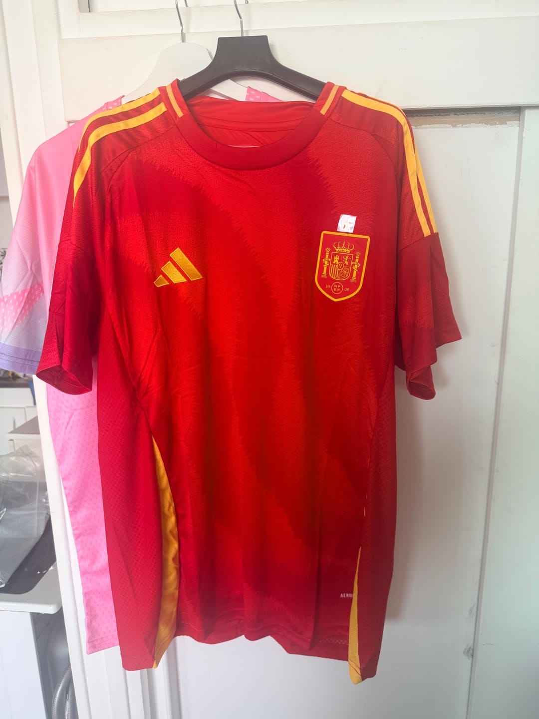 Customer photo review of MAILLOT ESPAGNE DOMICILE EURO 2024