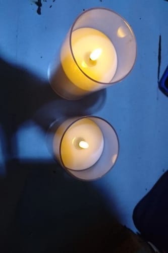 Customer photo review of LumiCandle Remote-Controlled Flameless Candle
