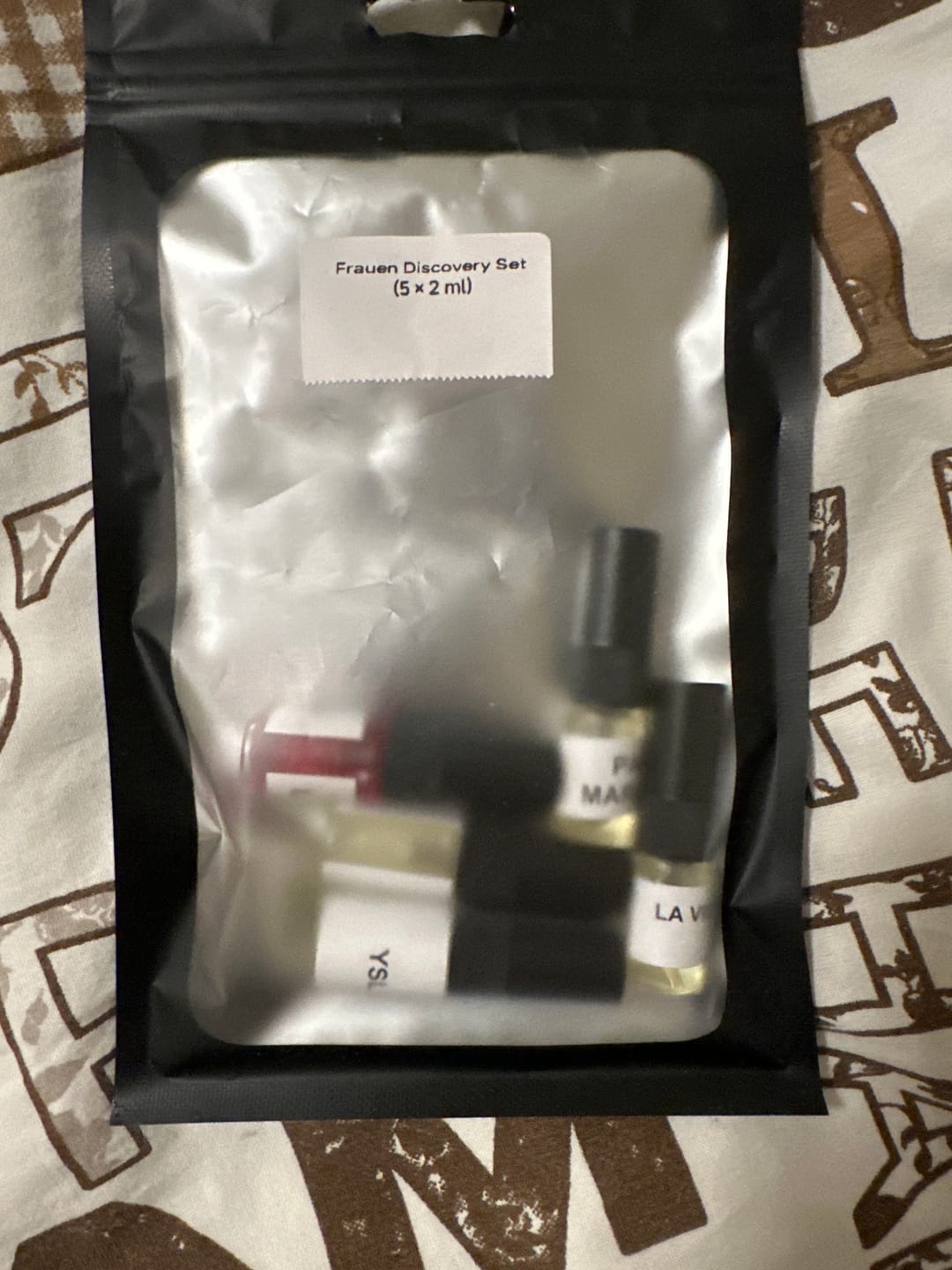 Customer photo review of Unisex Discovery Set (5×2 ml)