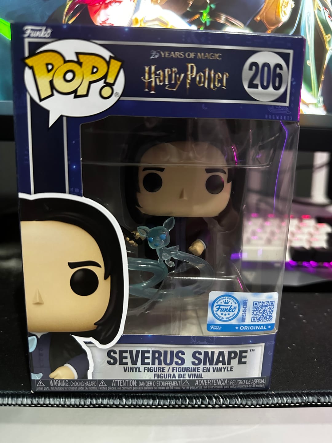 Customer photo review of Funko Pop! Harry Potter: 25 Years of Magic - Severus Snape with Patronus (Special Edition)