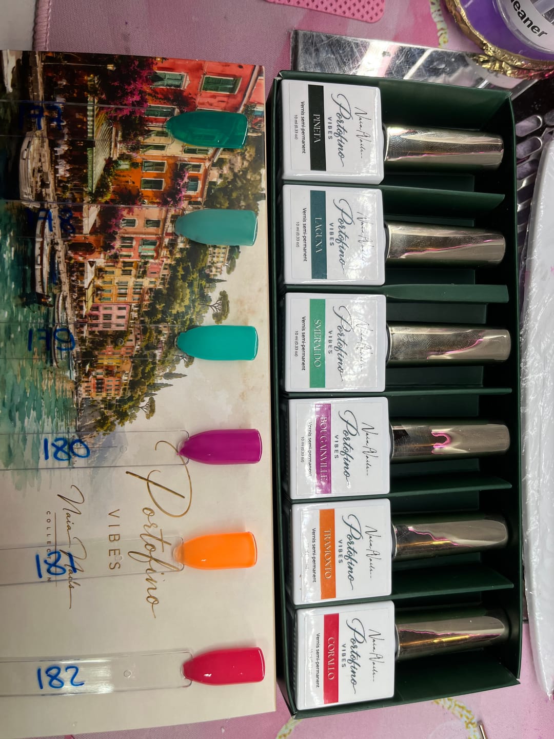 Customer photo review of 🎁 Portofino Vibes – Collection de vernis semi-permanents (100% off)