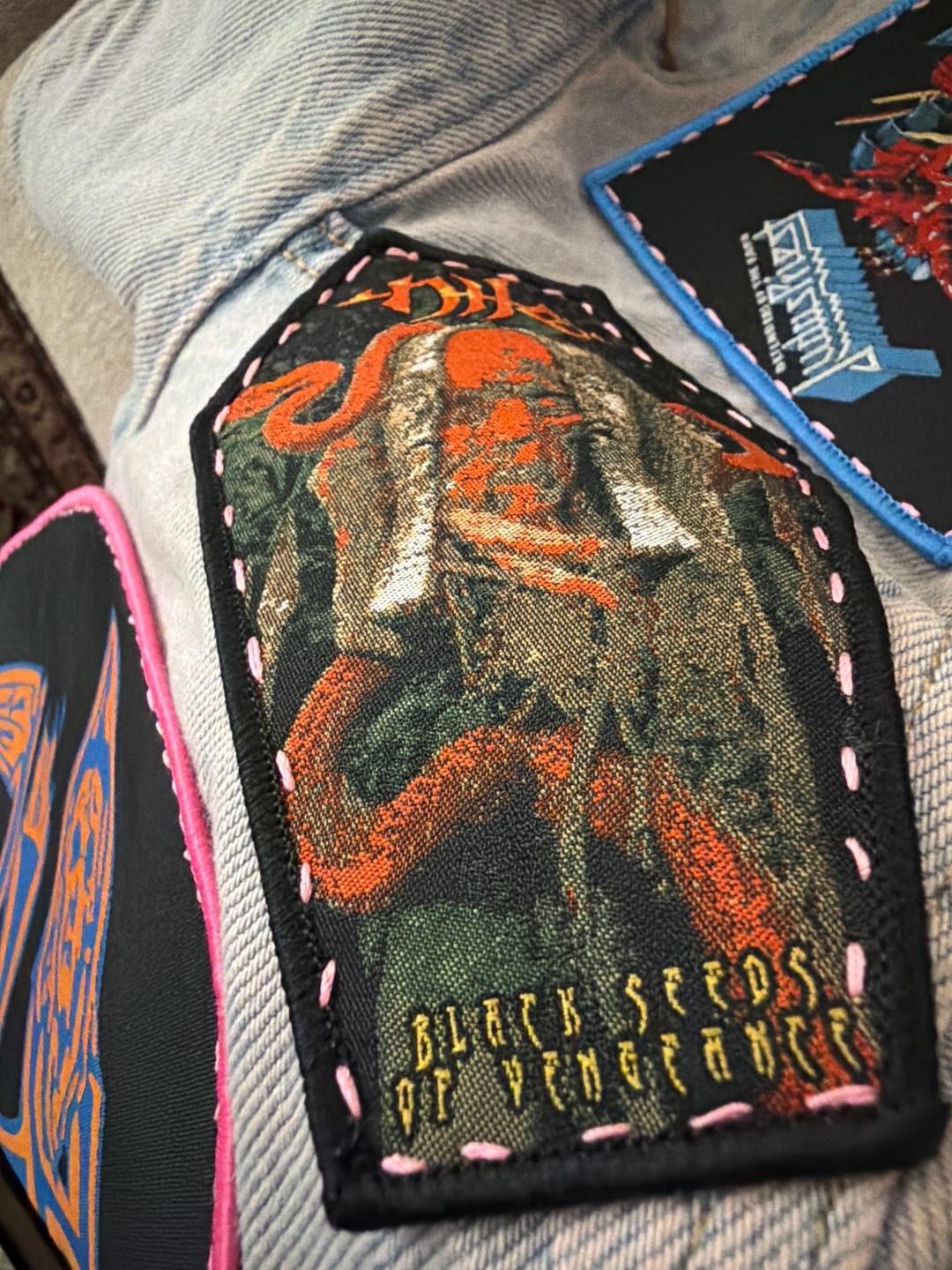 Customer photo review of Nile - Black Seeds of Vengeance - Patch