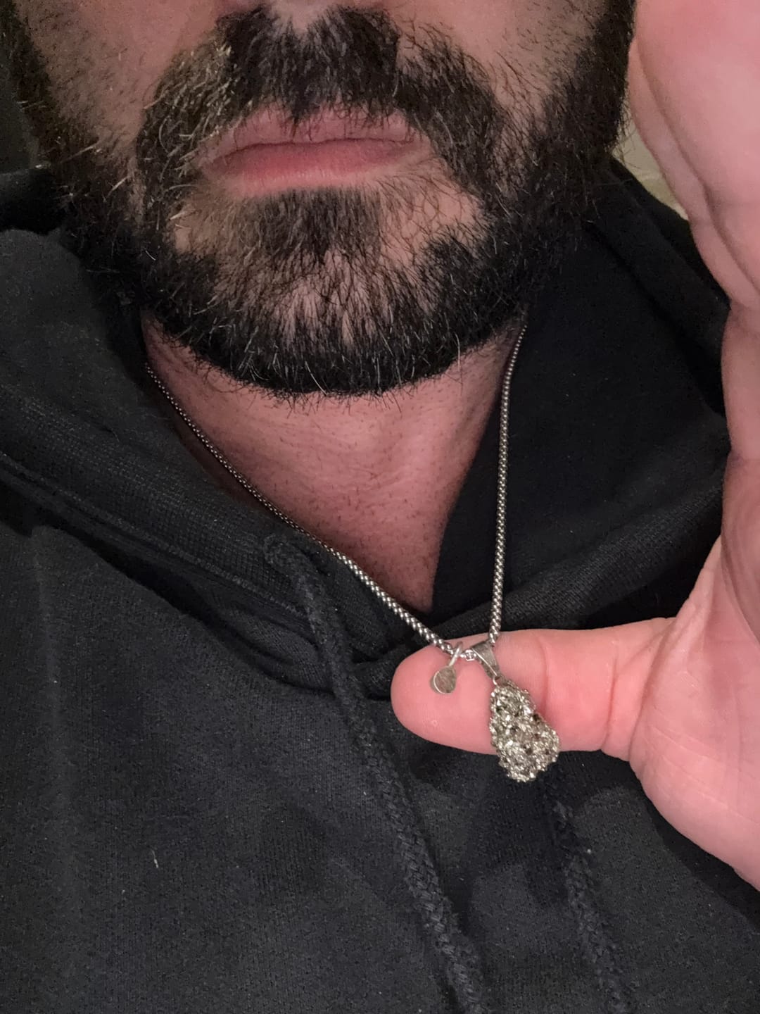 Customer photo review of Moldavite - Mini necklace pendant