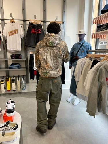 Customer photo review of Vintage Camo Carhartt Hooded Jacket™
