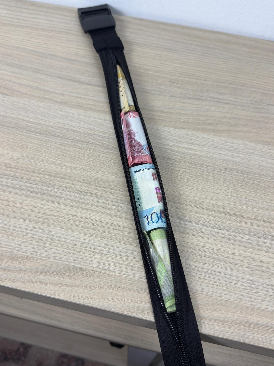 Customer photo review of Sicherheitsgürtel mit Geheimfach