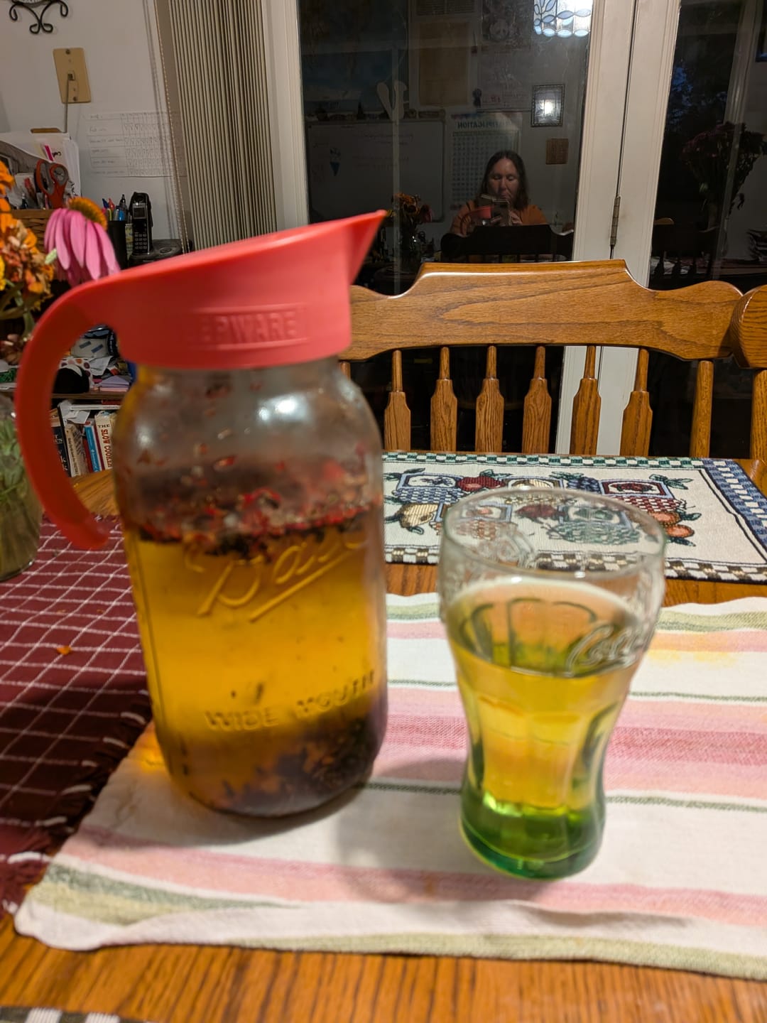 Customer photo review of Cozy Apple Spice (Baked Apple Cinnamon Black Tea) 2oz