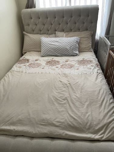Customer photo review of Storage Ottoman Box