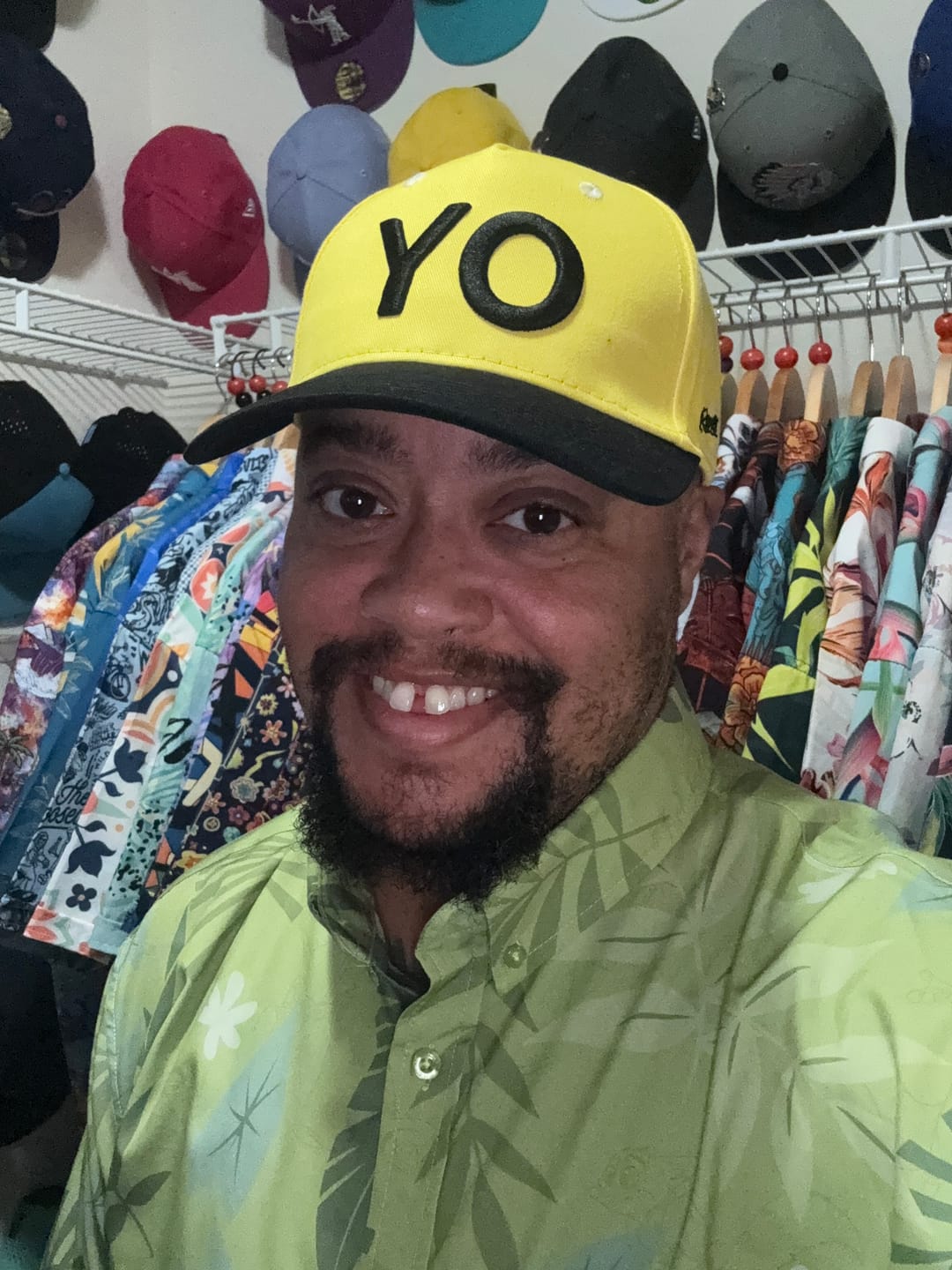 Customer photo review of Disney and Pixar Toy Story "YO Delivery Shuttle" – 5-Panel Hat