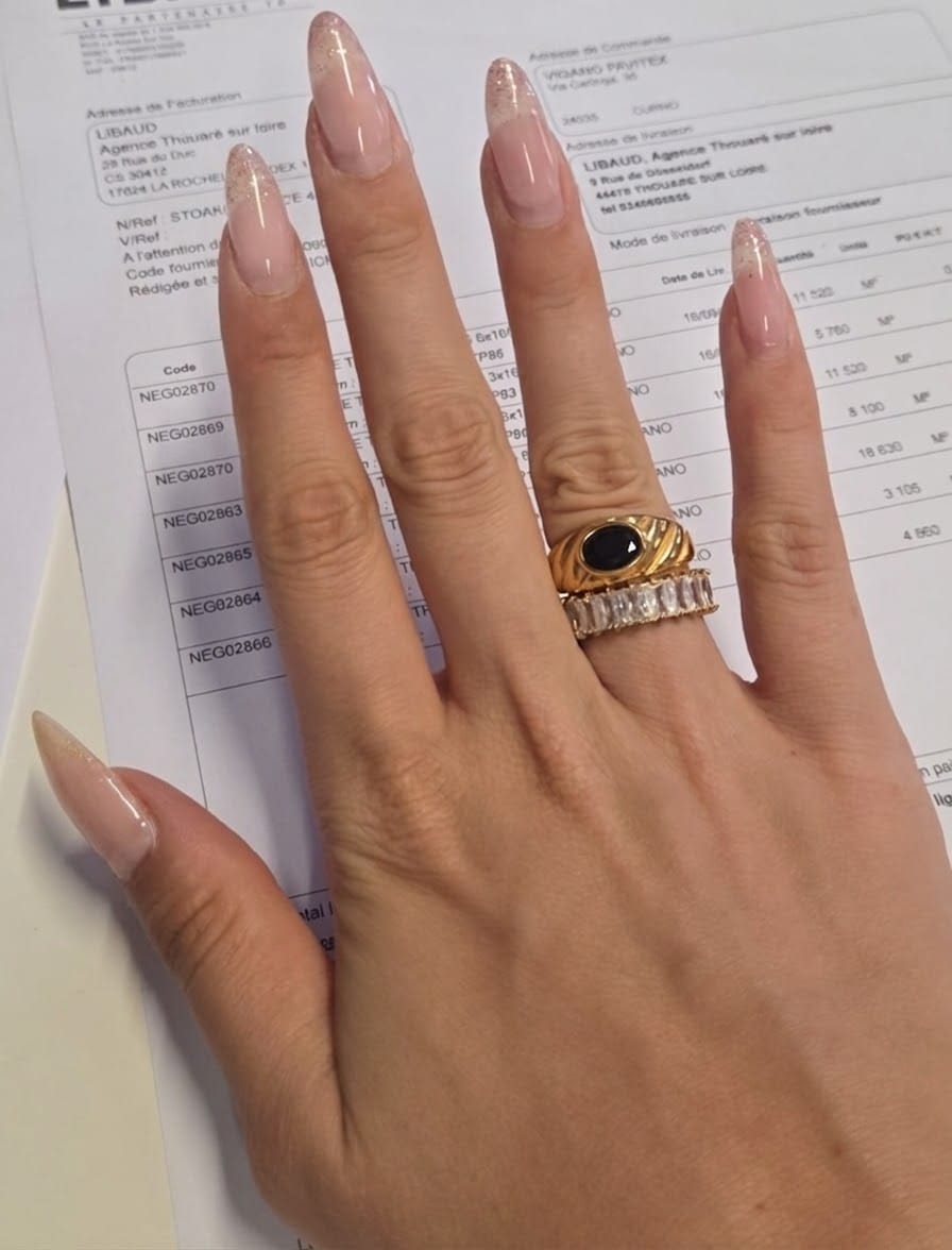 Customer photo review of Anello "Silenzio Sfuggente"