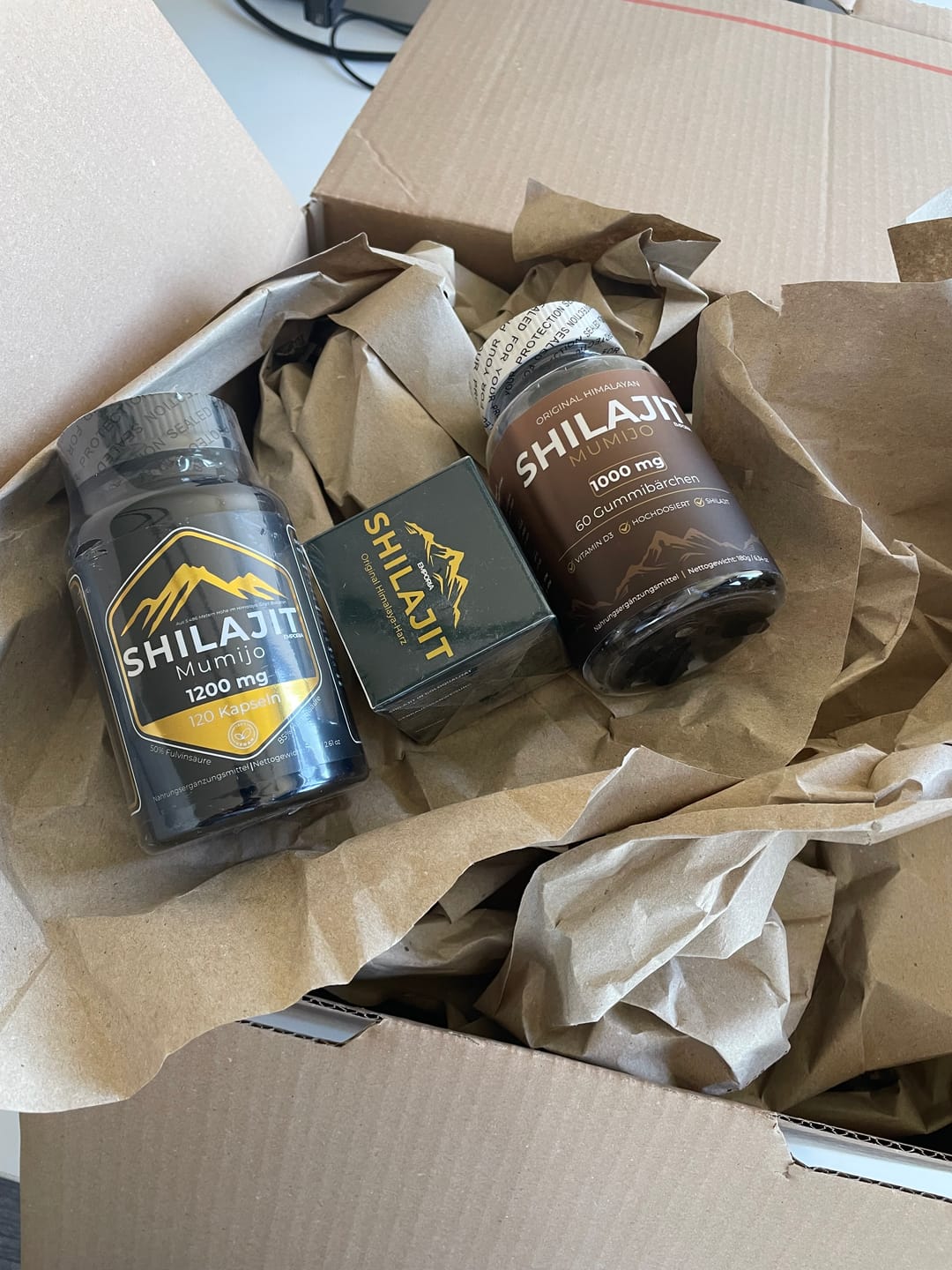 Customer photo review of Shilajit Mézes