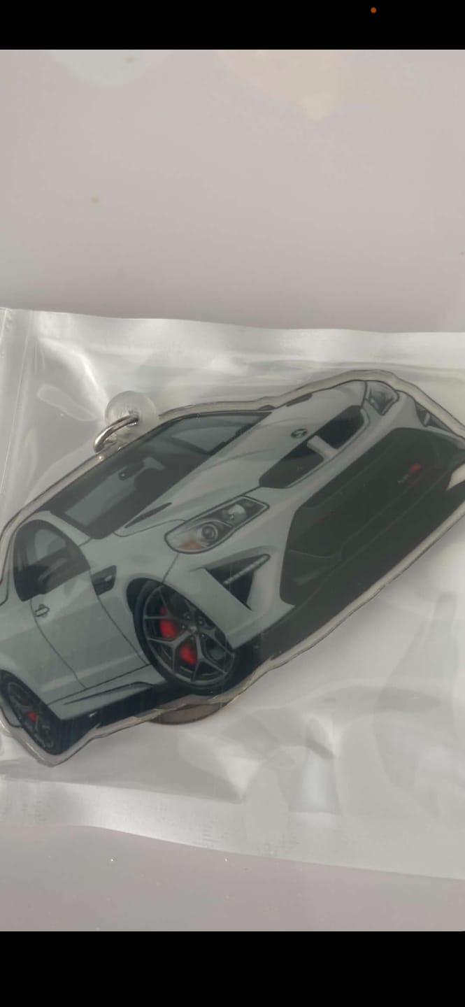 Customer photo review of Custom Car & Bike Keychain | Design Your Own Personalized Keychain