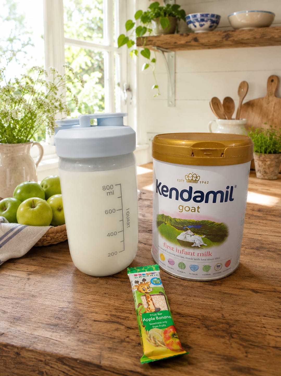 Customer photo review of Kendamil UK Stage 1 Goat Milk Formula 800g