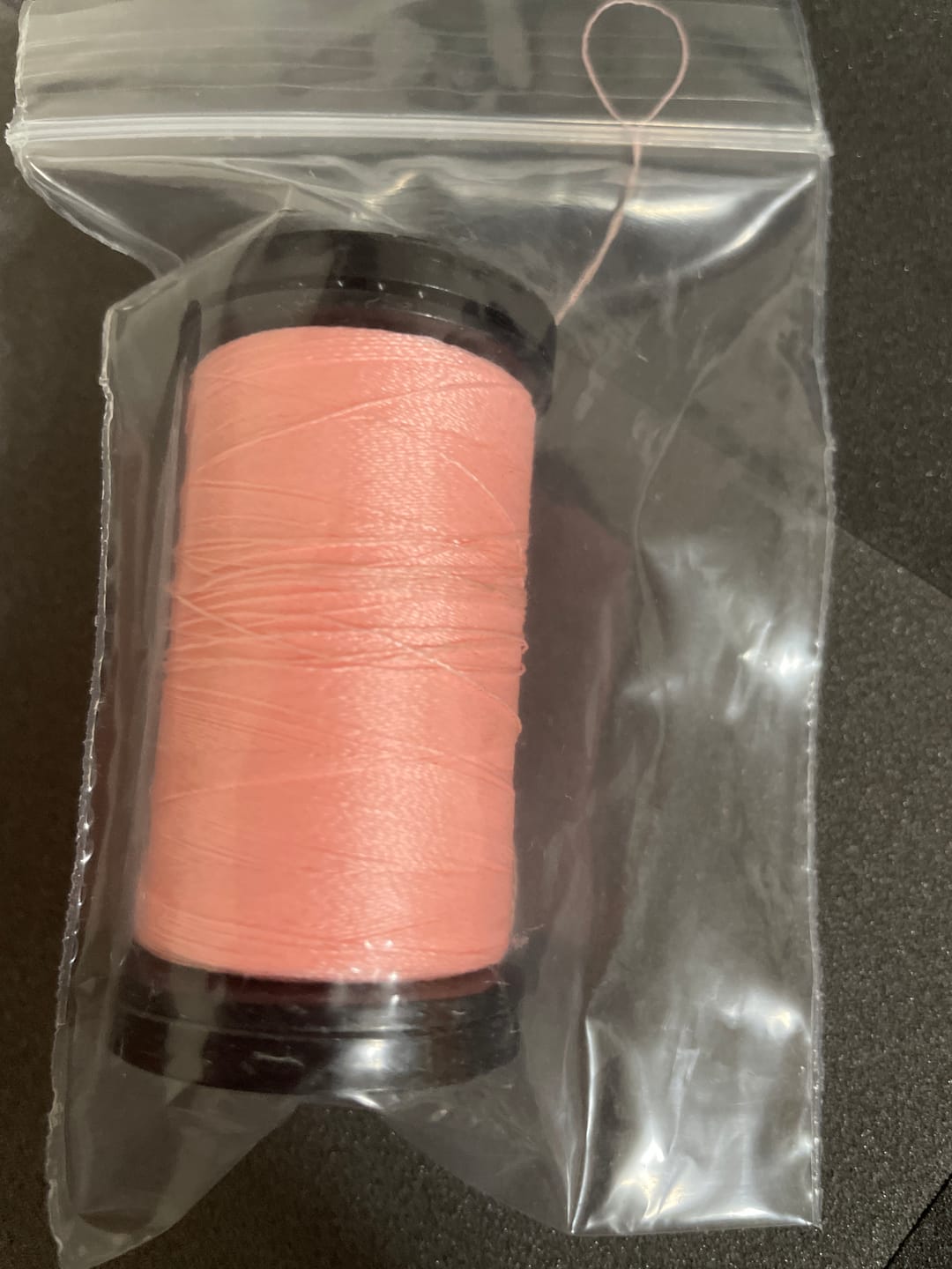 Customer photo review of Ahrora Polyester Glow in the Dark Thread (200yds)