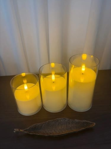 Customer photo review of LumiCandle Remote-Controlled Flameless Candle