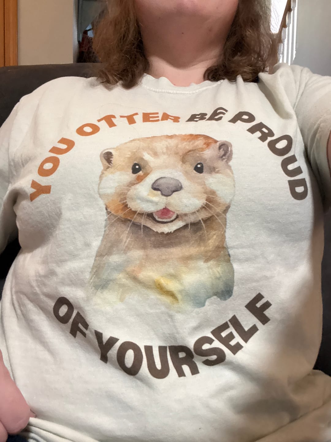Customer photo review of Mystery T-Shirt