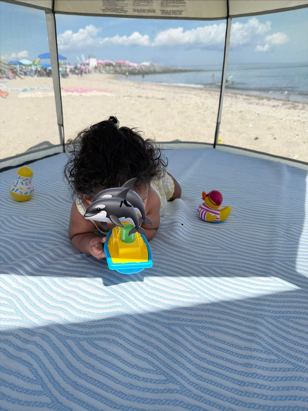 Customer photo review of Pop 'N Go® Playpen
