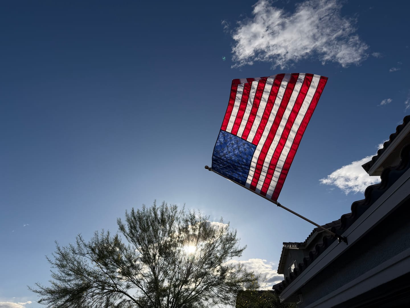 Customer photo review of 3' x 5' American Flag