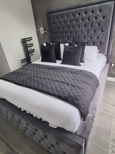Customer photo review of Reagan Grand Elegance Bed