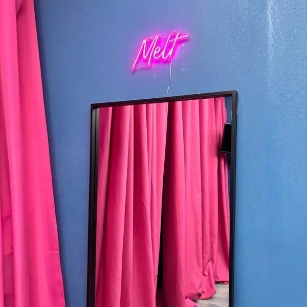 Customer photo review of Custom Neon: Melt