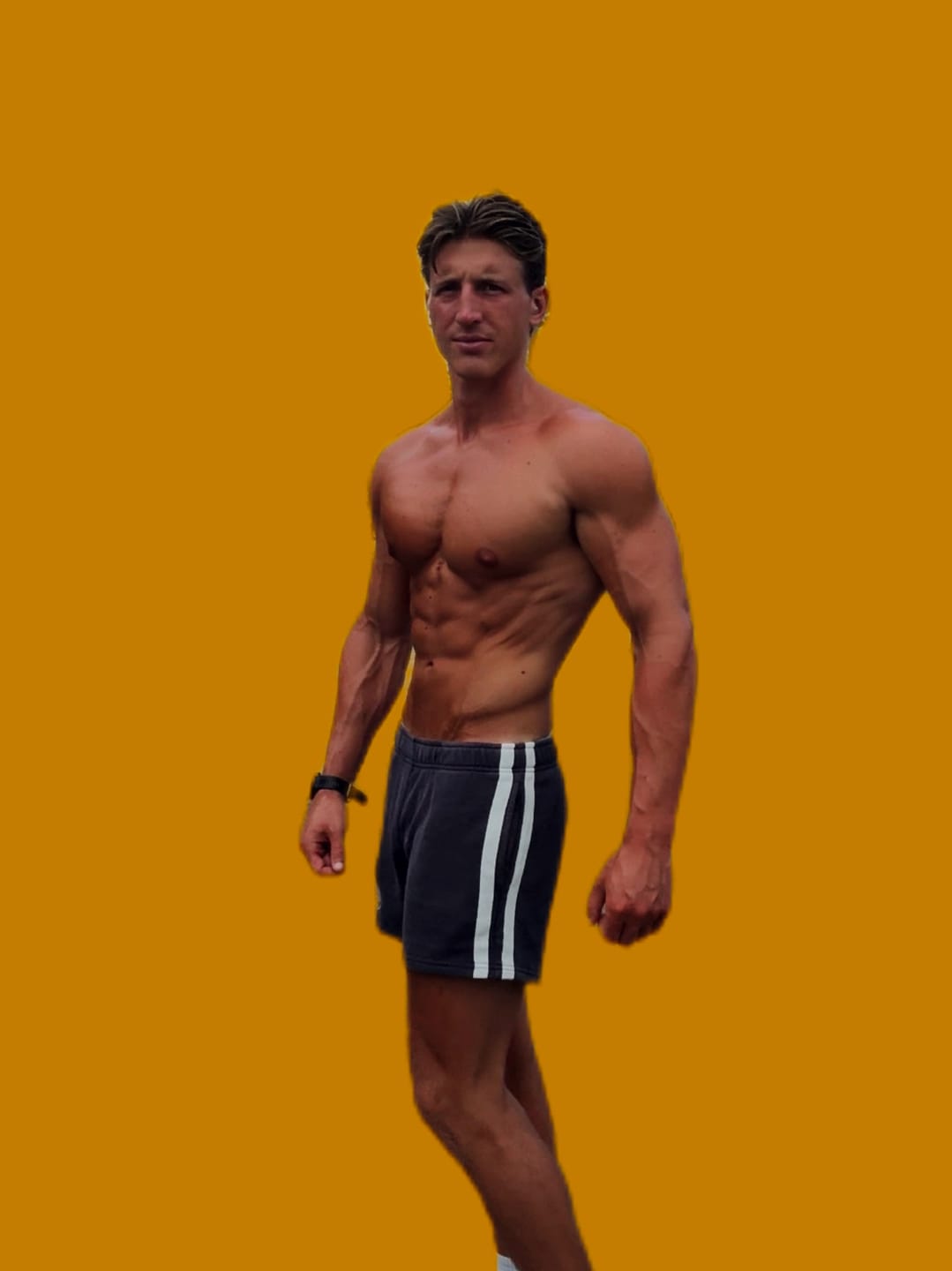 Customer photo review of Vintage Cotton Shorts - Navy