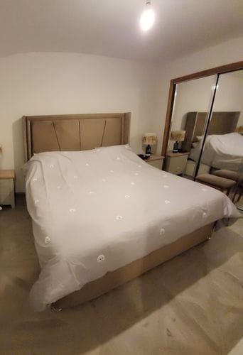 Customer photo review of Snowden Winged Divan Ottoman Storage Bed