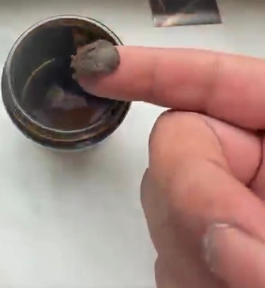 Customer photo review of Schwarzer Afghane Hash - 50% Superior